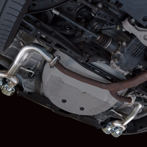 AWE Tuning Track Edition Axle-Back Exhaust - Chrome Silver Tips for 22-25 Subaru VB WRX - Image 10