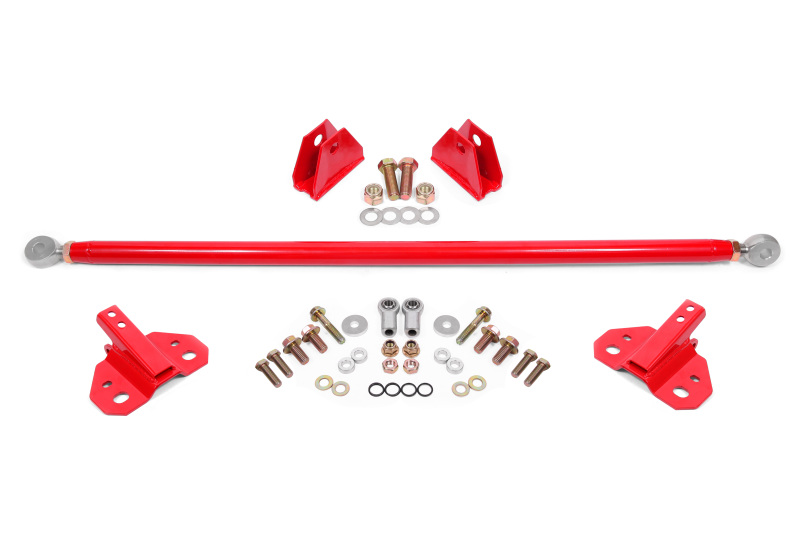 BMR 15-23 Ford S550 Mustang Shock Mount Kit - Red - Image 2