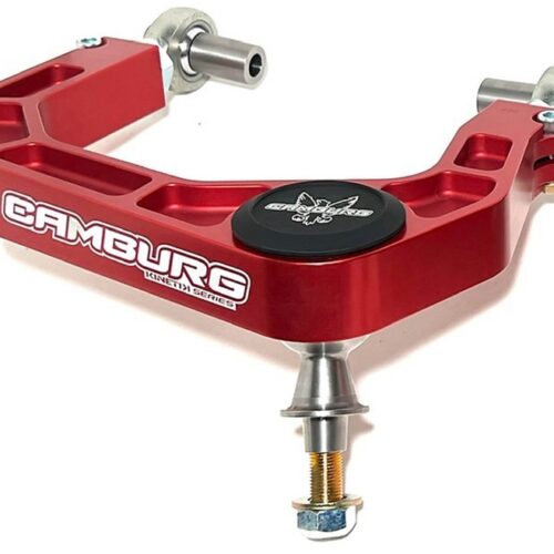 Camburg Ford Bronco 21-23 KINETIK V2 Performance Billet Uniball Upper Arms (Red) - Image 7