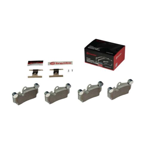 Brembo 04-09 Audi Q7/ Porsche Cayenne/ Volkswagen Touareg Rear NAO Brake Pad - Image 4