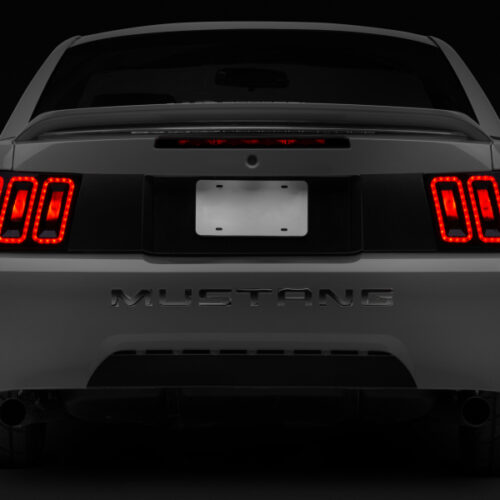 Raxiom for 1999-2004 Ford Mustang Excluding 99-01 Cobra Icon LED Tail Lights- Black Housing (Smoked Lens) - Image 3