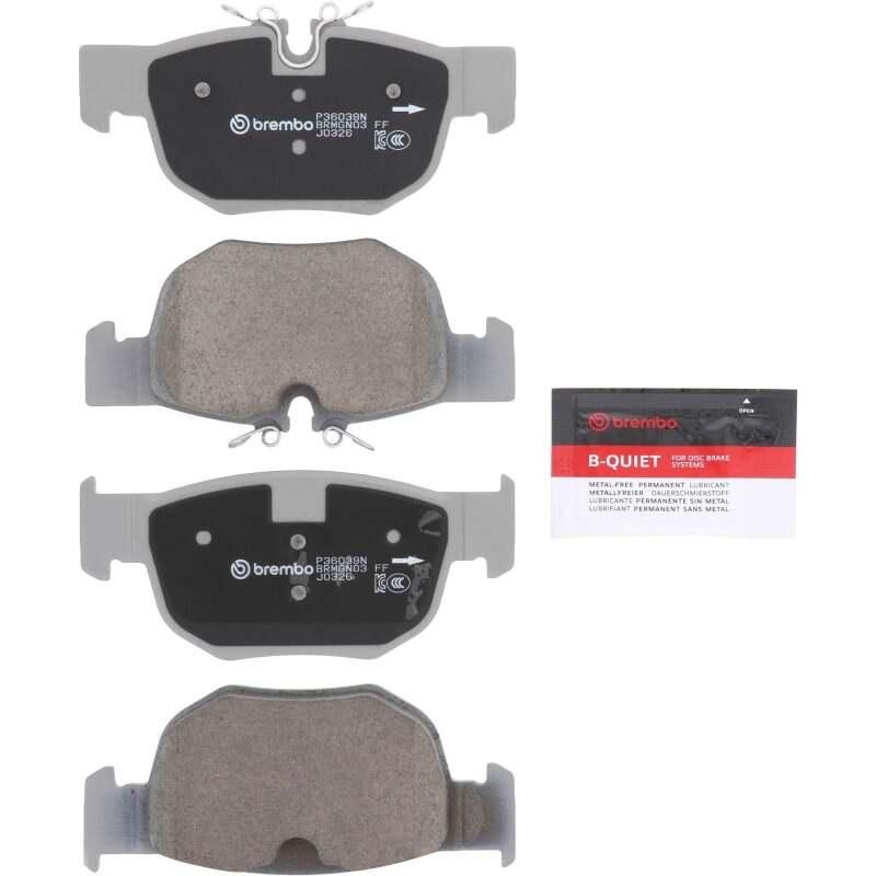 Brembo OE 19-24 Jaguar F-Pace PRIME Ceramic Brake Pad - Rear - Image 2