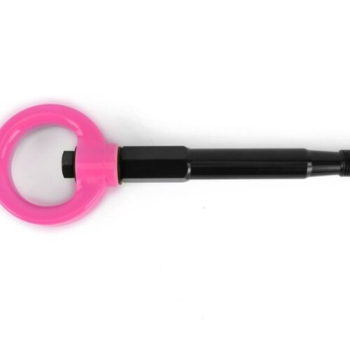PERRIN 22-26 Subaru WRX / 18-23 Crosstrek Tow Hook Kit (Rear) - Hyper Pink - Image 2