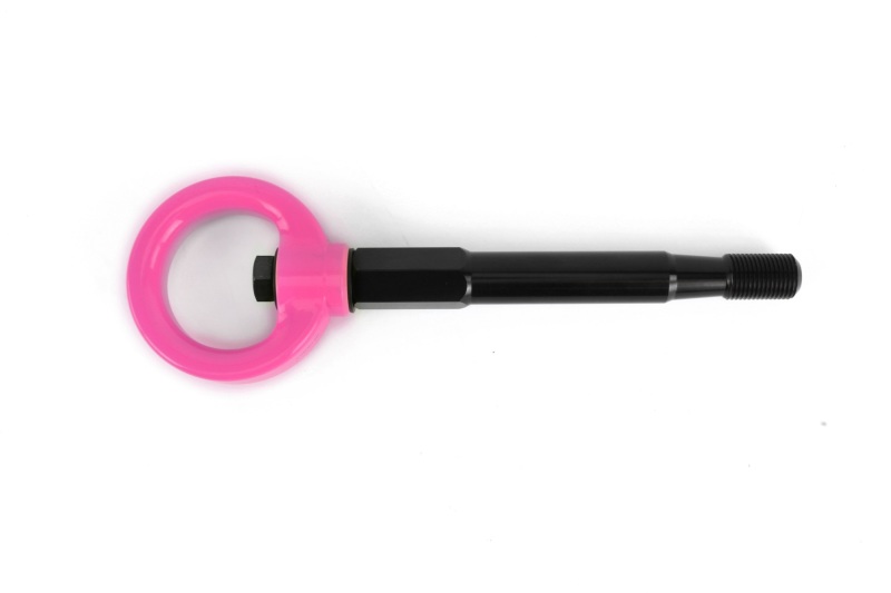 PERRIN 22-26 Subaru WRX / 18-23 Crosstrek Tow Hook Kit (Rear) - Hyper Pink - Image 2