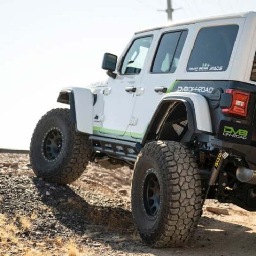 DV8 Offroad 18-24 Jeep Wrangler JL Rear Inner Fenders - Image 4