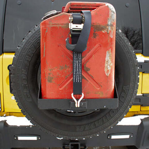 Fishbone Offroad Spare Tire Jerry Can Mount - Image 5