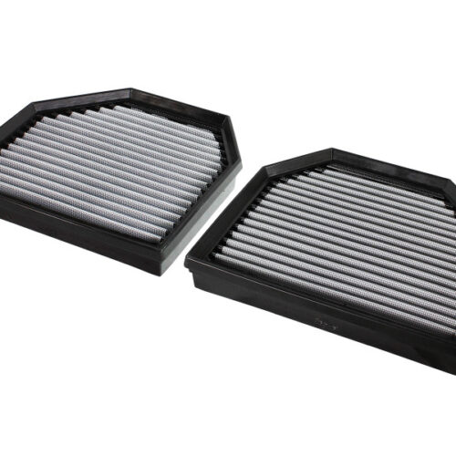 aFe Power MagnumFLOW OEM Replacement Air Filter PRO Dry S 2015 BMW M3/M4 (F80/F82) 3.0L S55 (tt) Qty. 2 - Image 3
