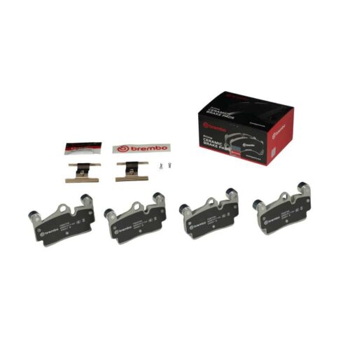 Brembo 04-09 Audi Q7/ Porsche Cayenne/ Volkswagen Touareg Rear NAO Brake Pad - Image 3