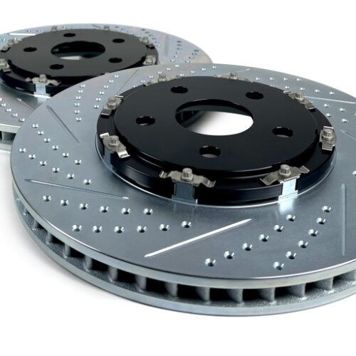Alternative view of Baer Brakes 20-25 Chevy Corvette Z51 Eradispeed+ Front SDZ 2-Piece Performance Brake Rotors