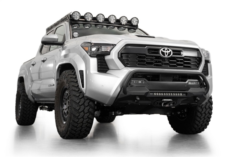 Addictive Desert Designs for 2024+ Toyota Tacoma Stealth Center Mount Winch Front Bumper w/ Top Hoop - Image 3