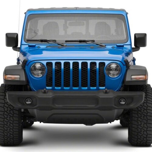 Raxiom for 2018-2023 Jeep Wrangler JL Sport 20-23 Jeep Gladiator JT Sport Axial Nighthawk LED Fog Lights - Image 9