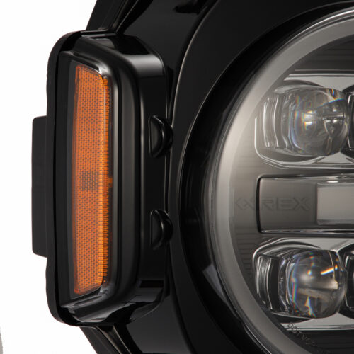 AlphaRex 21-23 Ford Bronco NOVA LED Projector Headlights Black - Image 2