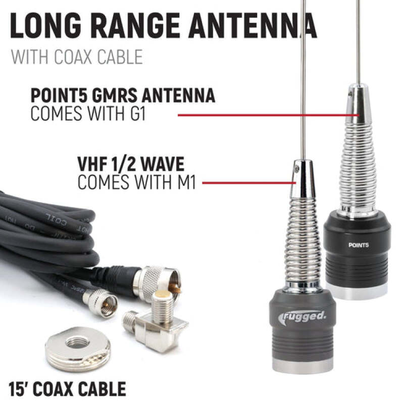 Rugged Radios Kawasaki Teryx4/Teryx5 H2 Comp Comm Kit w/ BT Intercom & 2-Way - 696/G1 GMRS - Image 8