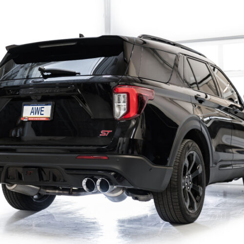 AWE Tuning Exhaust w/Chrome Silv Tips for 20-25 (Only Certain 2026 Models) Ford Explorer ST Touring Ed. - Image 8