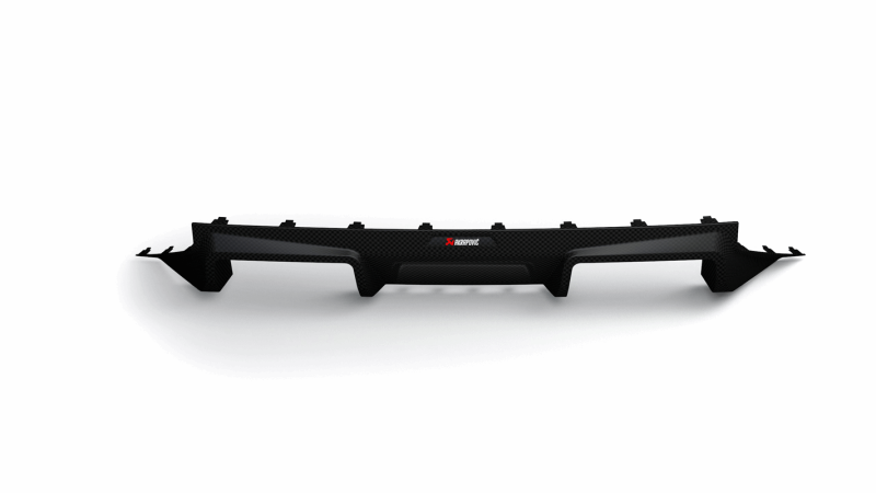 Akrapovic Rear Carbon Fiber Diffuser - Matte for 2023 BMW M2 (G87)