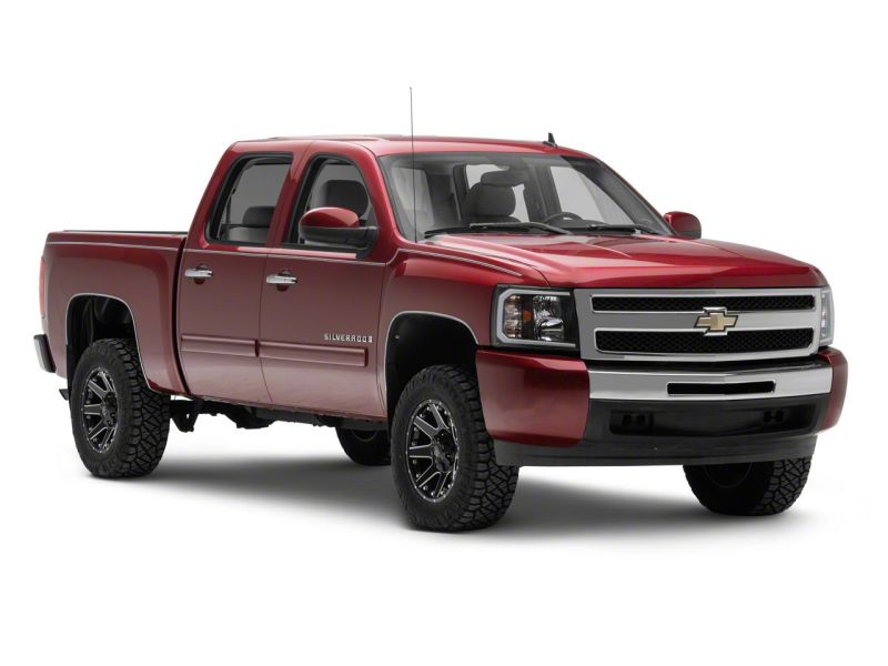 Raxiom for 2007-2013 Chevrolet Silverado 1500 Axial Headlights w/ SEQL LED Bar- Black Housing (Clear Lens) - Image 4