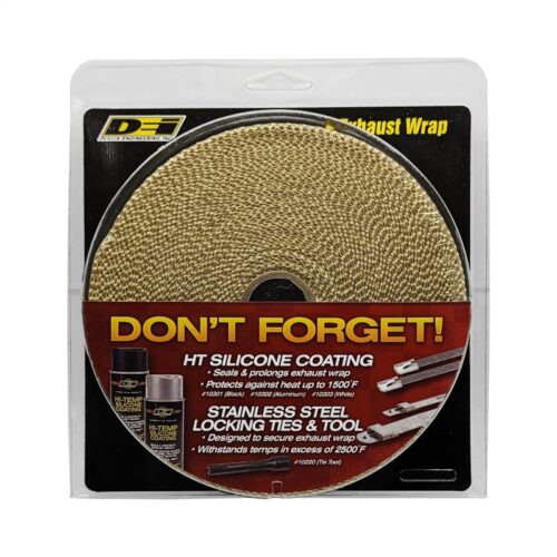 DEI 10102 Exhaust Wrap 2in x 50ft - Tan - Image 4