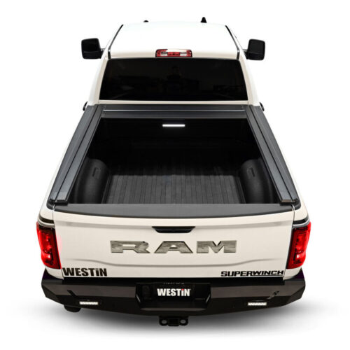 Westin 19-25 RAM 2500/3500 6.4ft Bed Electric Retractable Tonneau Cover - Black - Image 10