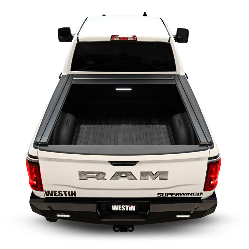 Westin 19-25 RAM 2500/3500 6.4ft Bed Electric Retractable Tonneau Cover - Black - Image 10