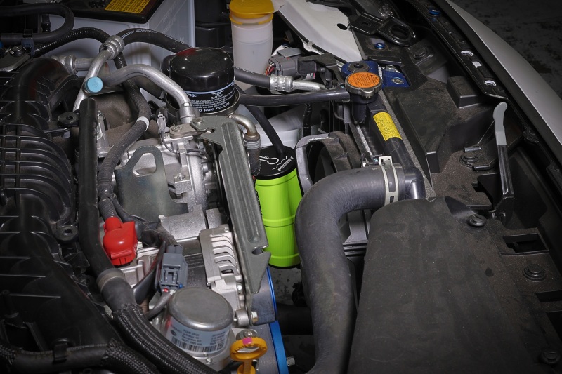 PERRIN 02-26 Subaru WRX / 04-21 STI / 13-26 BRZ/GR86/FRS/86 Coolant Overflow Tank - Neon Yellow - Image 10