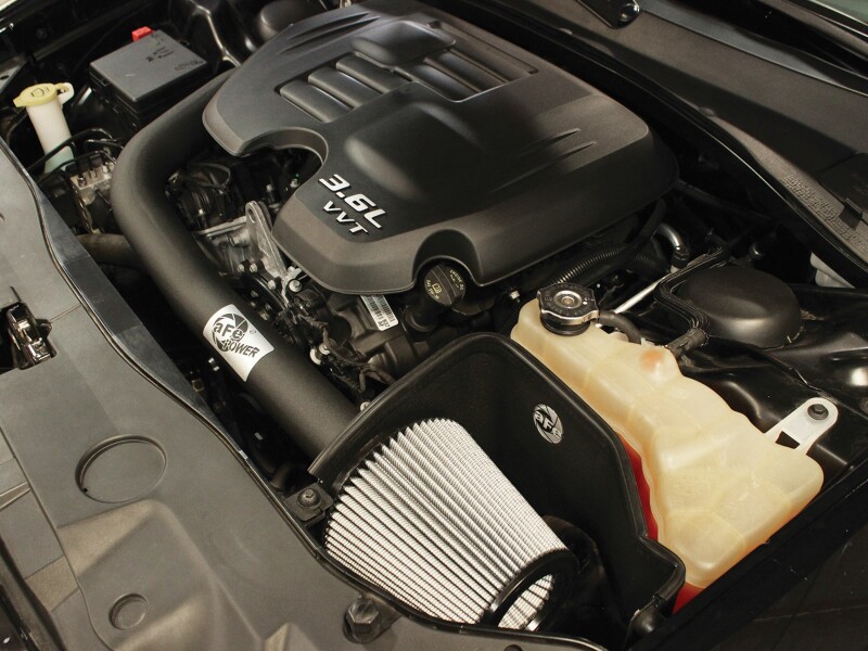 aFe Power MagnumFORCE Intakes Stage-2 Pro DRY S 11-13 Dodge Challenger/Charger/Chrysler 300 V6 3.6L (blk) - Image 7