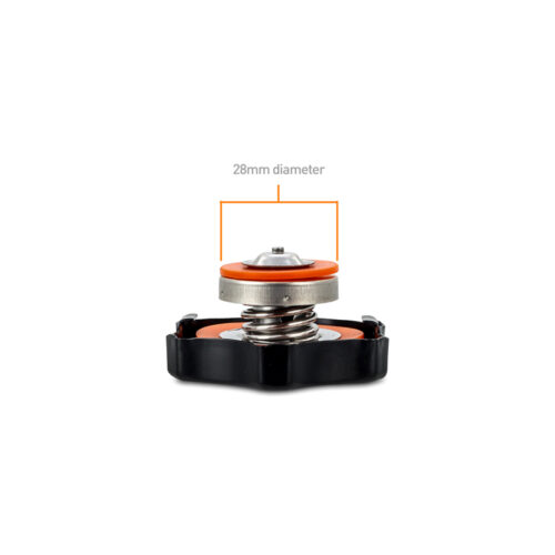 Alternative view of Mishimoto High-Pressure 1.3 Bar Radiator Cap Small Non-Directional