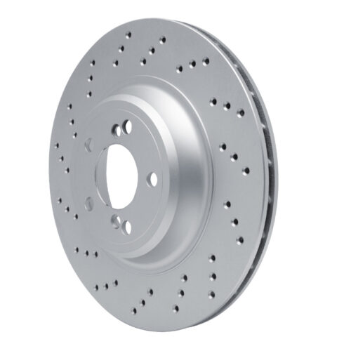 DFC 15-20 BMW M4 Left Rear Drilled GeoSPEC Coated Rotor - Image 2