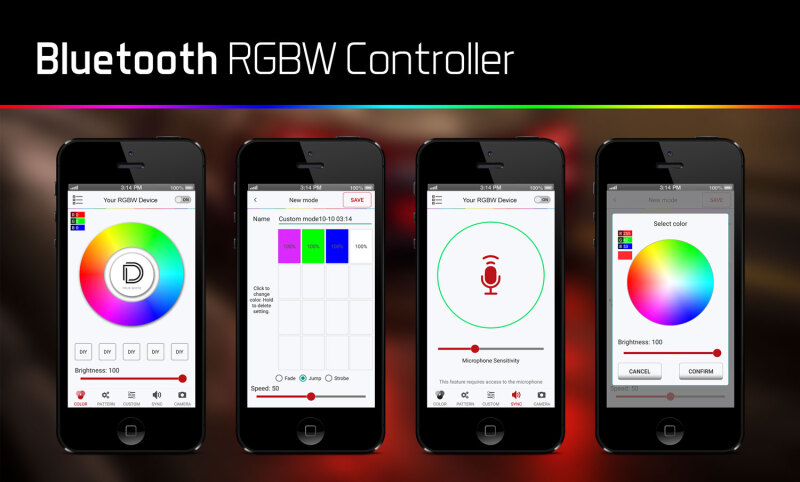 Diode Dynamics - Bluetooth RGBW M8 Controller 1ch - Image 6