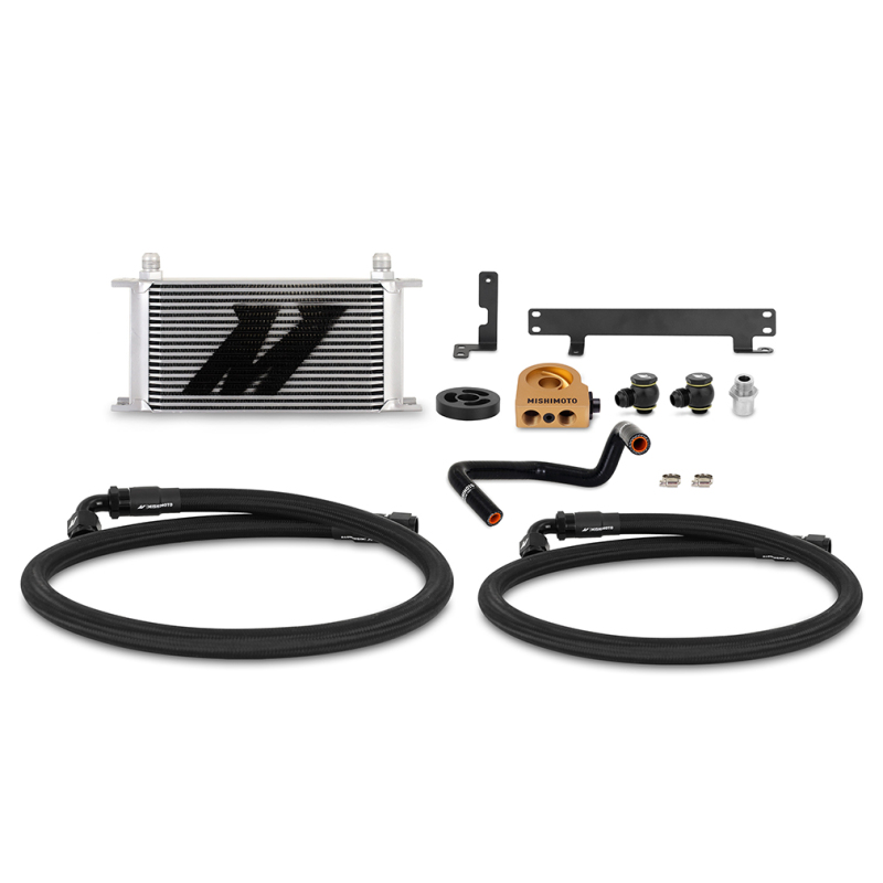 Mishimoto Oil Cooler Kit - Silver for 2022+ Subaru WRX Thermostatic