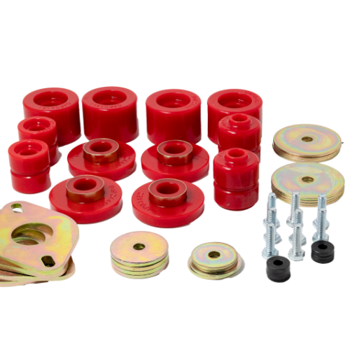 Energy Suspension 07-13 Toyota Tundra Body Mount Set - Red