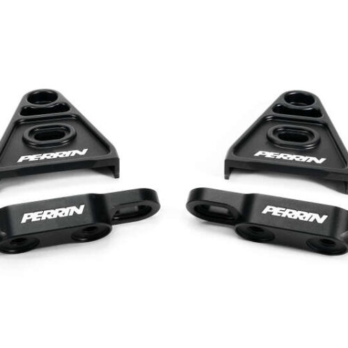 PERRIN 15+ Subaru WRX/STI High-Lift Hood Brackets (Black)
