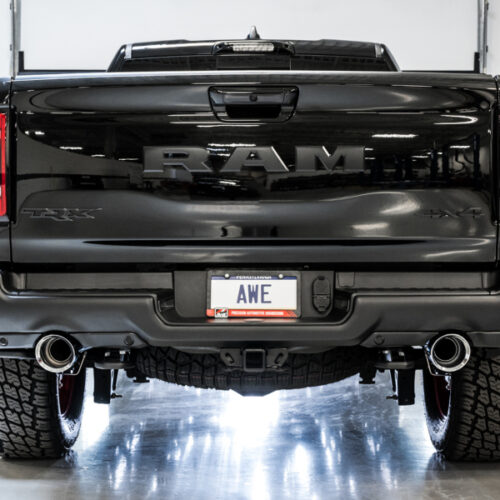 AWE Tuning Cat-Back Exhaust - Chrome Silver Tips for 2021 RAM 1500 TRX 0FG - Image 8