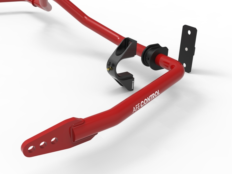 aFe Power Control 22-24 Toyota Tundra V6-3.5L (tt) Rear Sway Bar - Red - Image 4