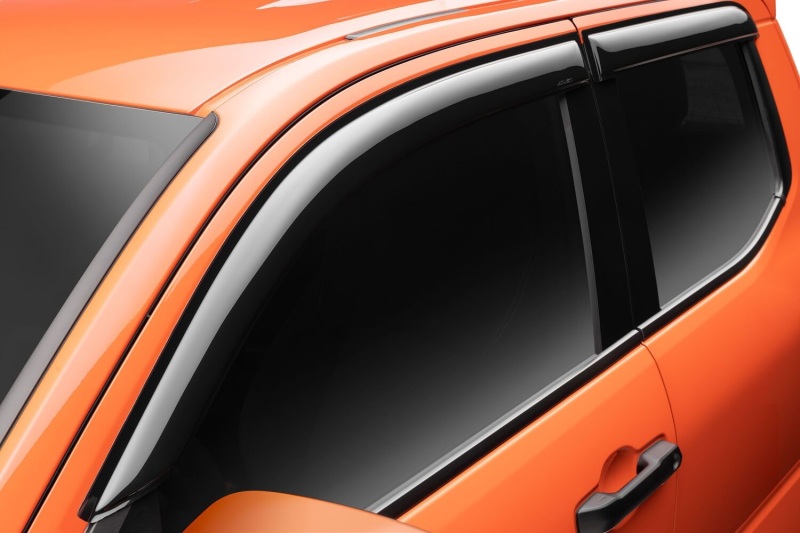AVS 2024 Toyota Tacoma 4pc Ventvisor - Smoke - Image 6