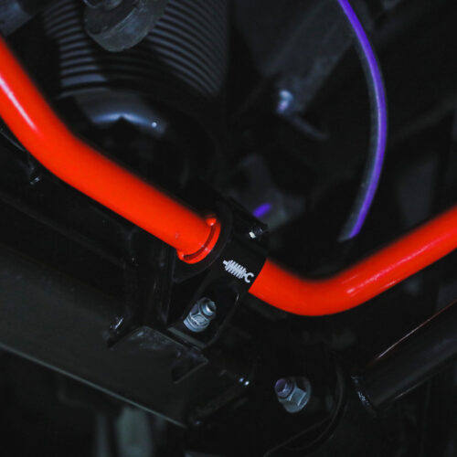 aFe Power Control 22-24 Toyota Tundra V6-3.5L (tt) Rear Sway Bar - Red - Image 6