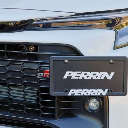 Alternative view of PERRIN 23-24 Toyota GR Corolla License Plate Relocation Kit