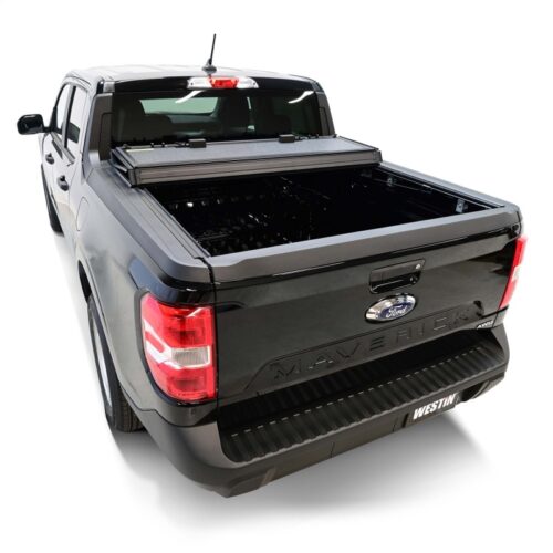 Westin 22-26 Ford Maverick 4WD 4ft. 6in. Bed Hard Tri-Fold Tonneau Cover - Black - Image 10