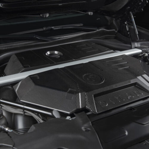Dinan for 20-25 BMW X3 M/X4 M (F97/F98) Carbon Fiber Engine Cover - Image 4