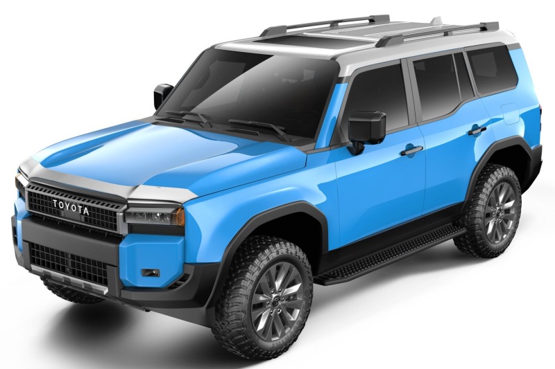 Husky Liners 24-25 Toyota Land Cruiser Aeroskin Hood Protector - Chrome - Image 3