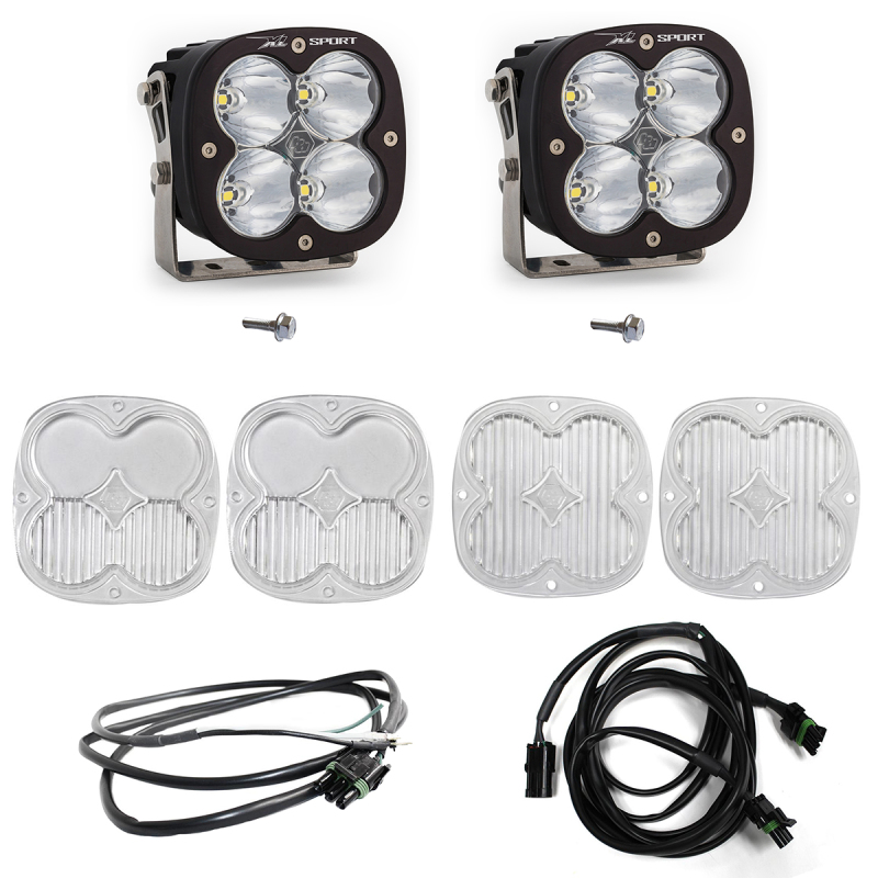 Baja Designs for 2021+ Ford Bronco A Piller Light Kit XL Sport Spot w/Upfitter