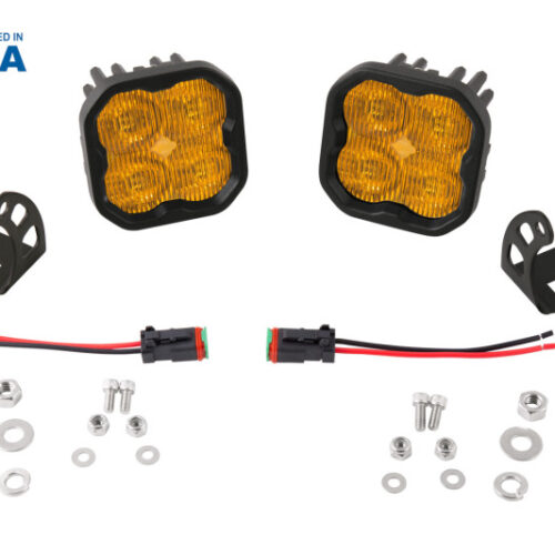 Diode Dynamics SS3 Max ABL - Yellow SAE Fog Standard (Pair)