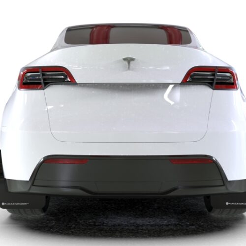 Rally Armor 20-26 Tesla Model Y, Juniper Y Black Mud Flap - Metallic Black Logo - Image 5