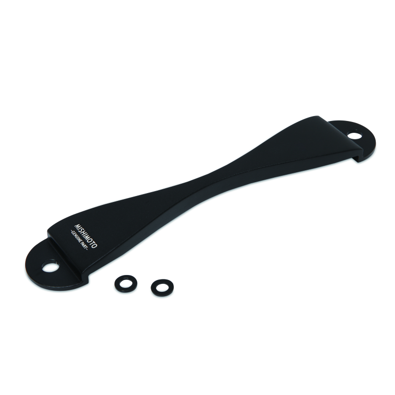 Mishimoto Subaru CNC Battery Tie-Down - Black - Image 3