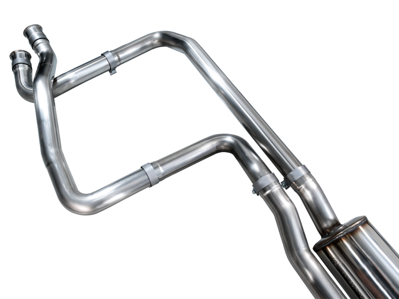 AWE Tuning Cat-Back Exhaust - Chrome Silver Tips for 2025+ RAM 1500 RHO 3.0 I6 TT 0FG Dual Rear Exit - Image 8