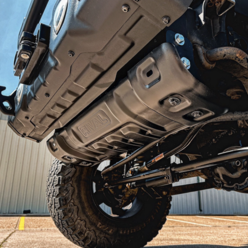 Rival 18-26 Jeep Wrangler JL 07-18 Jeep JK 20-26 Jeep Gladiator Except Mojave Lower Skid Plate - Image 6