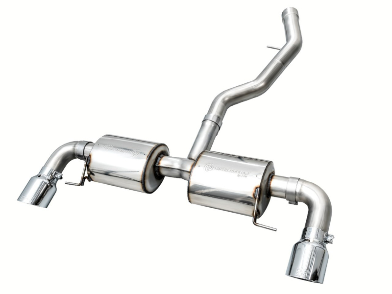 AWE Tuning Axle-Back Exhaust - Chrome Silver for 19-23 BMW 330i / 21-23 BMW 430i Base G2X Touring