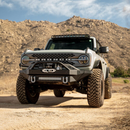 DV8 Offroad 2021 Ford Bronco A Pillar Dual Light Pod Drop Mounts - Image 2