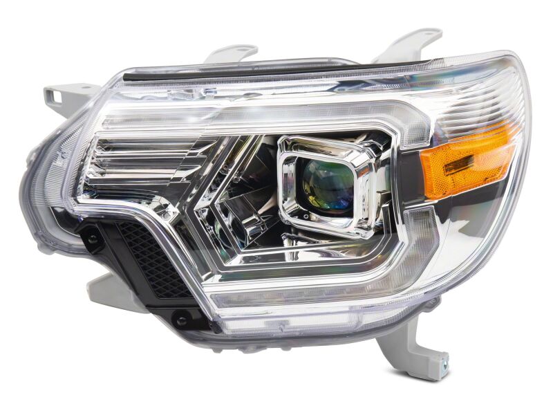 Raxiom for 2012-2015 Toyota Tacoma Axial Series Switchback Projector Headlights- Chrome- Clear Lens - Image 10