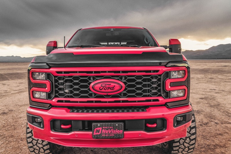 Husky Liners 2842235 23-25 Ford F-250 Super Duty Aeroskin Hood Protector - Smoke