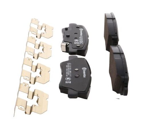 Brembo OE 21-22 Hyundai Accent/19-24 Nexo/2016 Sonata/2019 Sonata PRIME Low-Met Brake Pad - Rear - Image 8